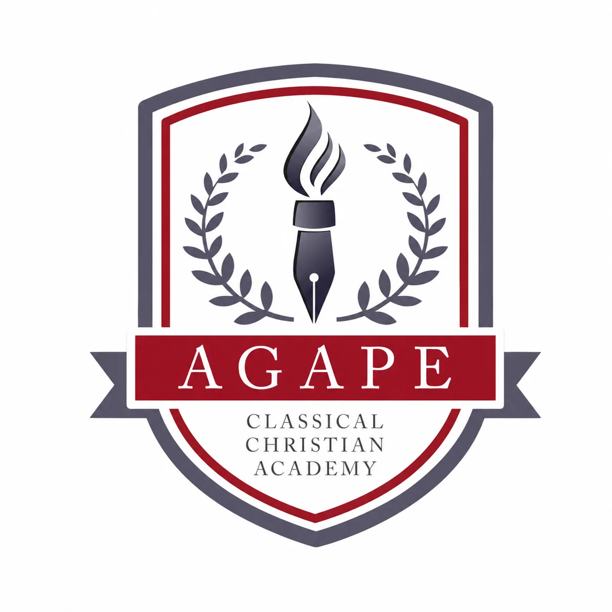 Agape Classical Christian Academy crest